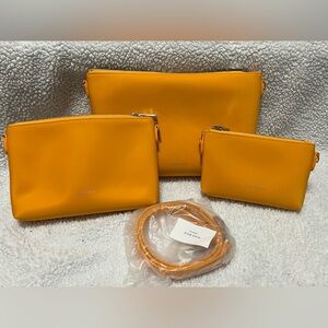 Mina Baie Marigold Nylon Pouches